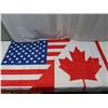 Image 1 : Canadian/ american flag-new