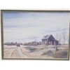 Image 2 : "A Prairie Story" by Yvonne Kydd, framed oil on canvas - 12x10"