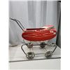 Image 1 : Vintage baby doll stroller, very nice - 24.5"H x 30"x14"D