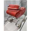 Image 7 : Vintage baby doll stroller, very nice - 24.5"H x 30"x14"D