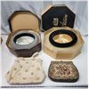 Image 1 : Clothing accessories - 2 Men's hats, w/ hat boxes - very nice & 2 ladies purses
