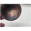 Image 7 : Collection of brass items - Library lamp, trumpet horn, shoe horn, etc.