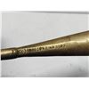 Image 8 : Collection of brass items - Library lamp, trumpet horn, shoe horn, etc.