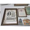 Image 2 : Collection of Religious items - Lenticular lighted Jesus picture, Mary figurines, etc.