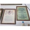 Image 4 : Collection of Religious items - Lenticular lighted Jesus picture, Mary figurines, etc.