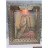 Image 5 : Collection of Religious items - Lenticular lighted Jesus picture, Mary figurines, etc.