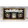 Image 7 : Collection of Religious items - Lenticular lighted Jesus picture, Mary figurines, etc.