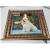 Image 4 : Lenticular lighted poodle framed picture - 21.5"x17.5"H