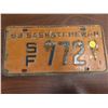Image 1 : 1963 sask.plate SF 772