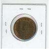 Image 2 : 1911 Canadian Large Cent. The first large cent issued for King George V. MS-60 with Traces of Lustre