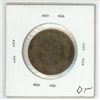 Image 2 : 1917 Canadian Large Cent. Minted during World War I. Rotated Dies. VF-30. Nicely Toned.