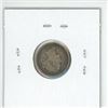 Image 2 : 1899 Small 99 Canadian Victorian Silver 10 Cents. F-12.