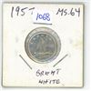 Image 1 : 1957 Canadian Silver 10 Cents. MS-64. Bright White.
