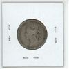 Image 2 : 1872H Small 2 Canadian Victorian Silver 25 Cents. Heaton Mint. Key Date. VG-8.
