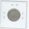 Image 2 : 1917 Canadian Silver 25 Cents. Minted during World War I. VG-10.