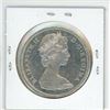 Image 2 : 1965 Type II Canadian Silver Dollar. Small Beads, Blunt 5. MS-63. Lustrous.