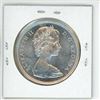 Image 2 : 1966 Large Beads Canadian Silver Dollar. MS-63. Lustrous.