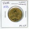 Image 1 : 2016 Lucky Loonie. Olympic symbols. MS-64.