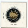 Image 2 : 1996 Proof Toonie. Gold plated Sterling Silver. Ultra Heavy Cameo. Proof-67.