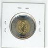 Image 2 : 2023 Jean Riopelle Colourized Toonie. MS-63 from an original Royal Canadian Mint roll.