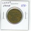 Image 1 : Christ Jesus Gospel Coin. EF.