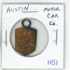 Image 1 : Austin Motot Car Company medal. VF.