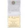 Image 2 : 1902 Canadian Silver 5 Cents. ICCS certified & graded AU-50. First issue of King Edward VII.