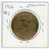 Image 1 : 1906 – 1966 Saskatoon Trade Dollar. The 6 in 1906 is partially plugged. Uncirculated.