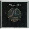 Image 2 : Cyprus 1978 500 Mils. As issued by the Royal Mint. Housed in its original plastic case.