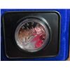 Image 1 : 1976 Canadian Specimen Nickel Dollar. Voyageur. Housed in its original Royal Canadian Mint blue clam