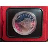 Image 1 : 1976 Canadian Specimen Silver Dollar. Commemorates the Library of Parliament. Bright White. Housed i