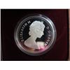 Image 2 : 1986 Canadian Proof Silver Dollar. Commemorates the founding of Vancouver. Train. Ultra Heavy Cameo.
