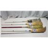 Image 3 : 4 Vintage curling brooms