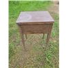 Image 3 : old sewing machine cabinet 22" x 18.75" 31"H