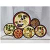 Image 2 : Decorative wine plates, 3D tin sign - 28"x18"H