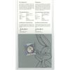 Image 2 : 2015 "Bugs Bunny" Canadian fine silver 20 dollar coin, in folder