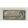Image 1 : 1954 Canadian "Devil's Face" 100 dollar bill - Coyne/Towers - A/J 1430043
