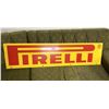 Image 1 : Pirelli sign - metal - 2 sided - 48"x12"