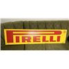 Image 4 : Pirelli sign - metal - 2 sided - 48"x12"