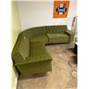 Image 1 : 3pc Retro sectional - 1960s-70s excellent condition - 1 small tear in back
