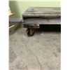 Image 2 : 3 Wheel wooden cart - from Loading docks - 30x60" - Great coffee table