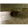 Image 3 : 3 Wheel wooden cart - from Loading docks - 30x60" - Great coffee table