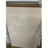 Image 2 : Lords Prayer, crocheted - 40"x58" - c/w Oak frame