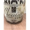 Image 3 : Krim Ko, chocolate syrup pail, six wine gallons