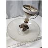 Image 2 : 2 Light fixtures - 15" across & 10" across, nice glass