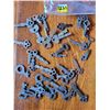 Image 1 : Large lot (47) assorted antique keys cas register, dresser, padlock and more