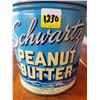 Image 1 : Schwartz 4 lb peanut butter pail Canadian - Great graphics and condition