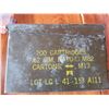 Image 2 : Vintage ammo box 4" x 7" x 11" all clasps work great for ammo, tools, etc