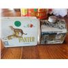 Image 1 : 1960 Panter Cigar tin and 1984 Pure Maple Syrip tin - Both great graphics