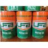 Image 2 : 6 UFA Motor Oil Cans - All 10W